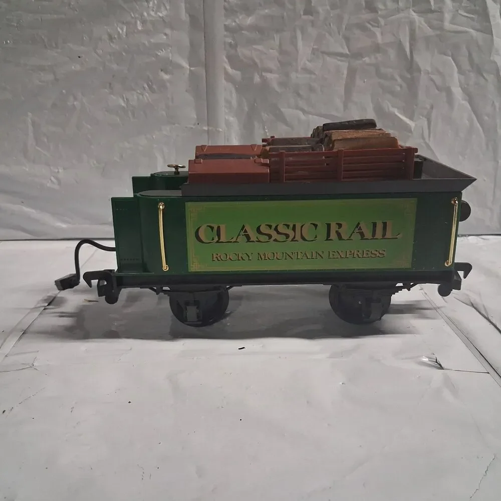 Echo Classic Rail Rocky Mountain Train Car With Wood. power Pack